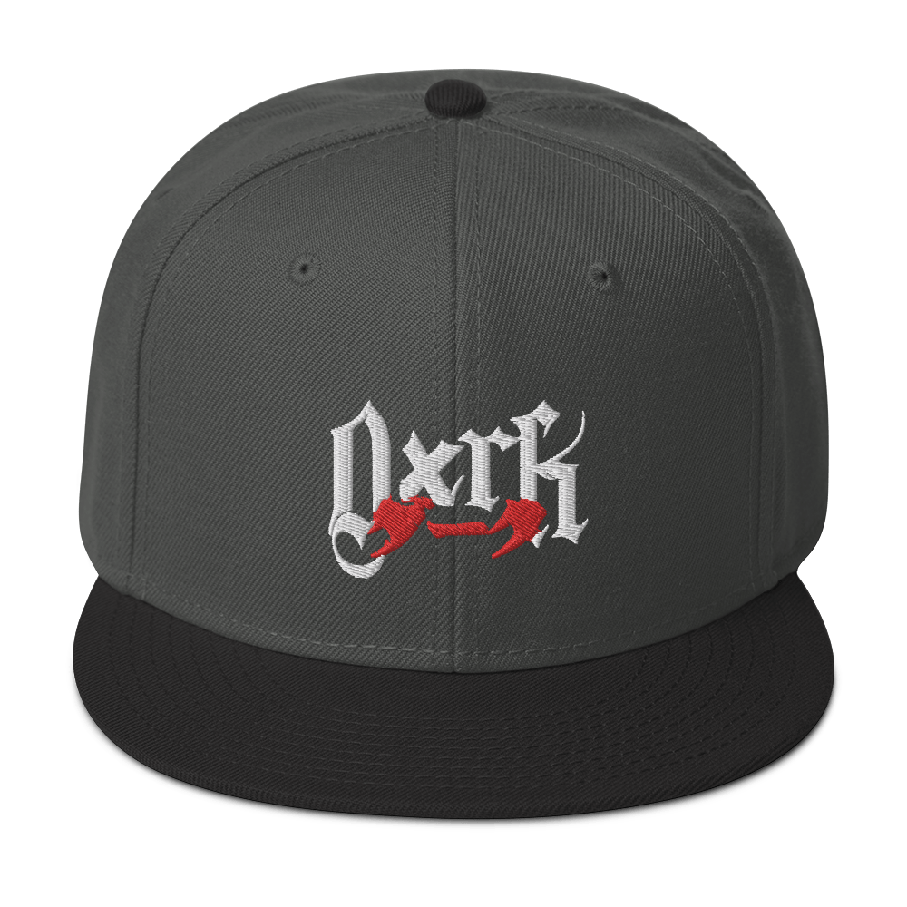Dxrk ダーク - Embroided Snapback Hat